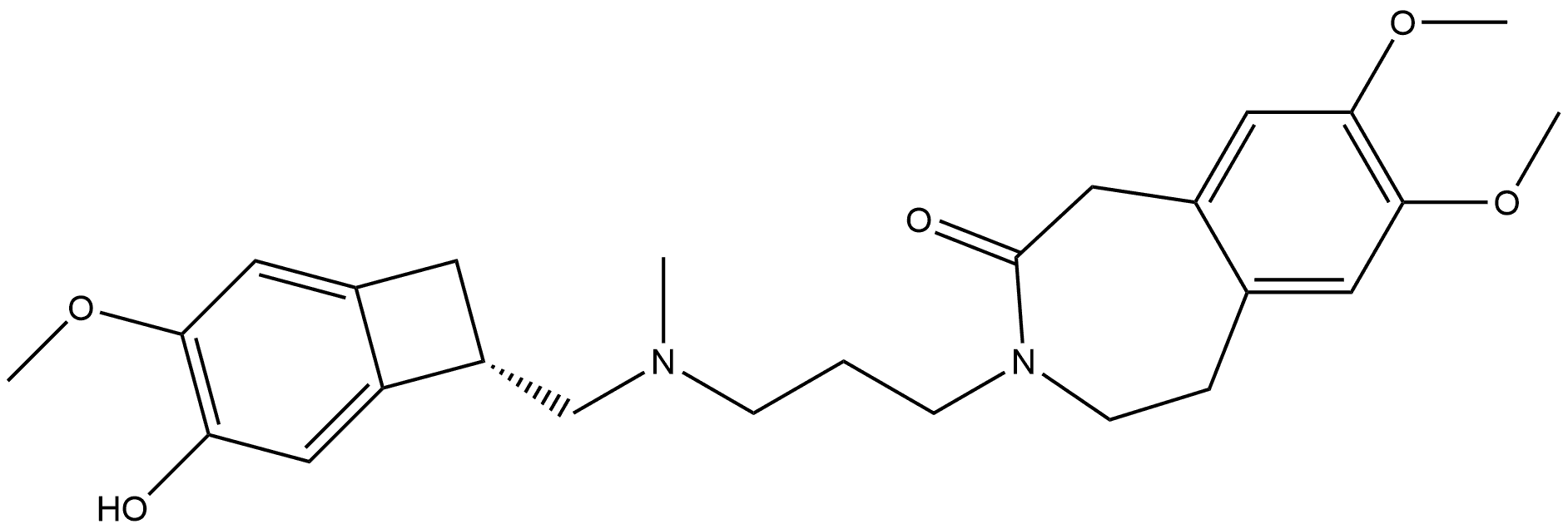 Ivabradine Impurity 21 HCl 结构式