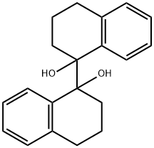 [1,1'-Binaphthalene]-1,1'(2H,2'H)-diol, 3,3',4,4'-tetrahydro- 结构式