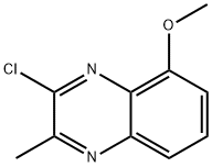 3-Chloro-5-methoxy-2-methylquinoxaline 结构式