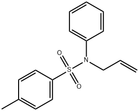 N-烯丙基对甲苯磺酰苯胺 结构式