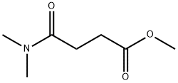 Butanoic acid, 4-(dimethylamino)-4-oxo-, methyl ester 结构式