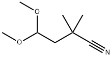 Butanenitrile, 4,4-dimethoxy-2,2-dimethyl- 结构式