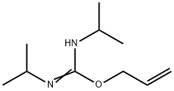 Carbamimidic acid, N,N'-bis(1-methylethyl)-, 2-propen-1-yl ester 结构式