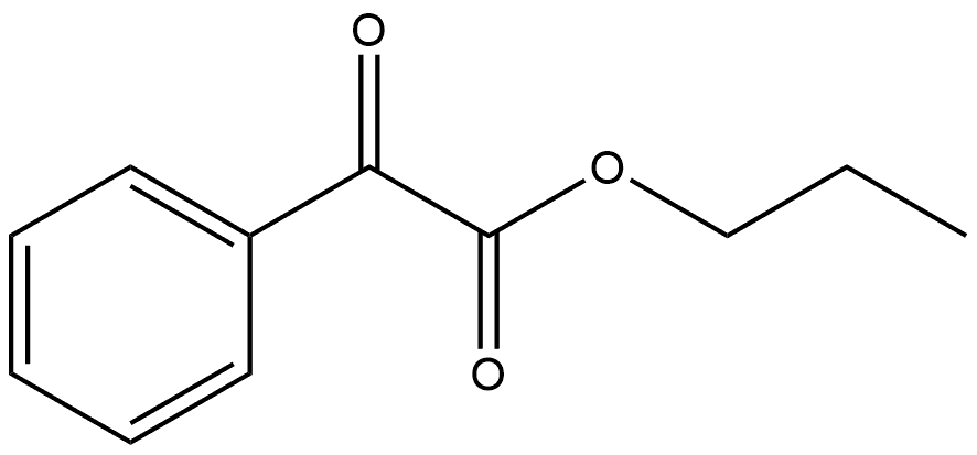 2-(4-碘苯基)-2-氧乙酸乙酯 结构式