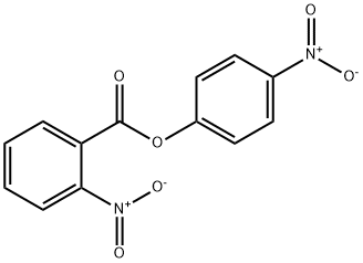 Benzoic acid, 2-nitro-, 4-nitrophenyl ester 结构式