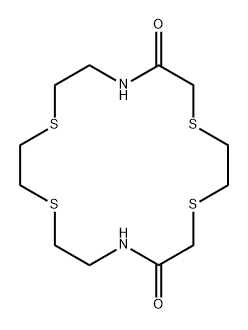 1,4,10,13-Tetrathia-7,16-diazacyclooctadecane-6,17-dione 结构式