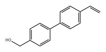 [1,1'-Biphenyl]-4-methanol, 4'-ethenyl- 结构式