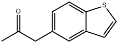 2-Propanone, 1-benzo[b]thien-5-yl- 结构式