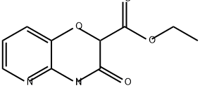 3-氧代-3,4-二氢-2H-吡啶[3,2-B][1,4]恶嗪-2-羧酸乙酯 结构式