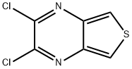 2,3-二氯噻吩并[3,4-B]吡嗪 结构式