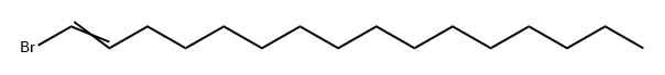 1-Hexadecene, 1-bromo- 结构式