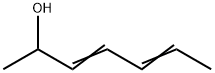 2,4-Heptadiene-6-ol 结构式