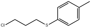 Benzene, 1-[(3-chloropropyl)thio]-4-methyl- 结构式