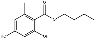 苔色酸丁酯 结构式