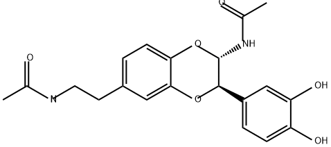 乙酰多巴胺二聚体 结构式