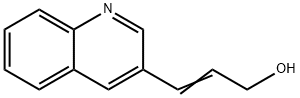 3-(Quinolin-3-yl)prop-2-en-1-ol 结构式