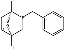 2-Oxa-5-azabicyclo[2.2.1]heptane, 5-(phenylmethyl)-, (1S,4S)- 结构式