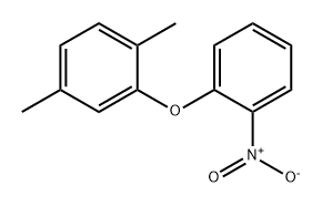 Benzene, 1,4-dimethyl-2-(2-nitrophenoxy)- 结构式