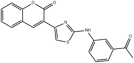 化合物 ZINC00784494 结构式