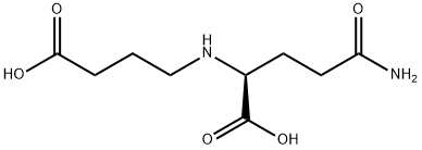 N-γ-L-glutamyl-4-aminobutyric acid 结构式