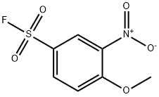 4-?methoxy-?3-?nitro- Benzenesulfonyl fluoride 结构式