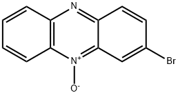 Phenazine, 2-bromo-, 10-oxide 结构式