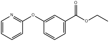 Benzoic acid, 3-(2-pyridinyloxy)-, ethyl ester 结构式