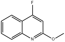 4-fluoro-2-methoxyquinoline 结构式
