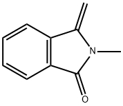 1H-Isoindol-1-one, 2,3-dihydro-2-methyl-3-methylene- 结构式