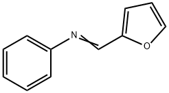 Benzenamine, N-(2-furanylmethylene)- 结构式