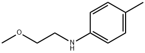 N-(2-甲氧基乙基)-4-甲基-苯丙胺 结构式