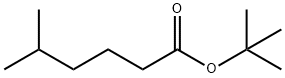 Hexanoic acid, 5-methyl-, 1,1-dimethylethyl ester 结构式