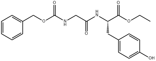 Z-Gly-L-Tyr-OEt 结构式