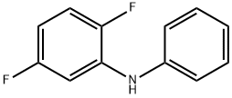 Benzenamine, 2,5-difluoro-N-phenyl- 结构式