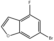 6-溴-4-氟苯并呋喃 结构式