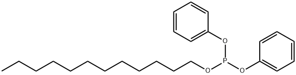 Phosphorous acid dodecyldiphenyl ester 结构式