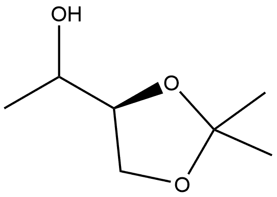 1,3-Dioxolane-4-methanol, α,2,2-trimethyl-, (4S)- 结构式