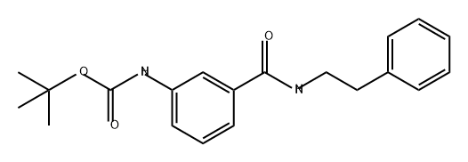 Carbamic acid, [3-[[(2-phenylethyl)amino]carbonyl]phenyl]-, 1,1-dimethylethyl ester (9CI) 结构式