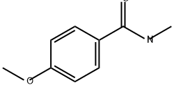 4-甲氧基- N-甲基-苯硫酰胺 结构式