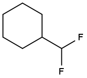 (二氟甲基)环已烷 结构式