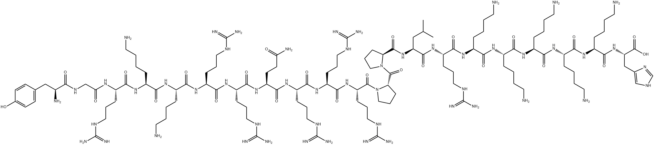 DT-2 三氟乙酸盐 结构式