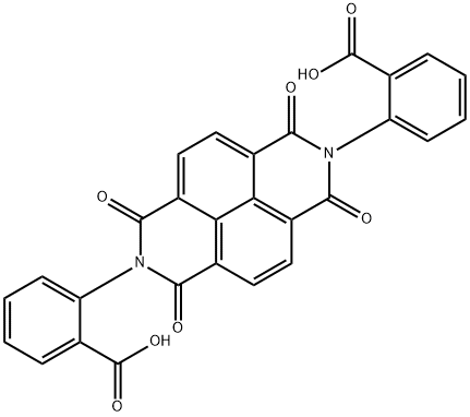 2-(7-(2-carboxyphenyl)-1,3,6,8-tetraoxo-3,6,7,8-tetrahydrobenzo[lmn][3,8]phenanthrolin-2(1H)-yl)benzoic acid 结构式
