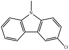 9H-Carbazole, 3-chloro-9-methyl- 结构式