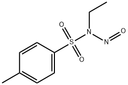 N-亚硝基-N-乙基对甲苯磺酰胺 结构式