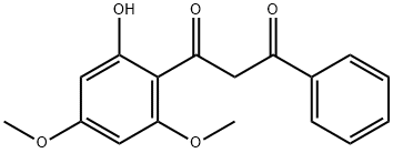 1,3-Propanedione, 1-(2-hydroxy-4,6-dimethoxyphenyl)-3-phenyl- 结构式