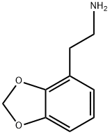 1,3-Benzodioxole-4-ethanamine 结构式
