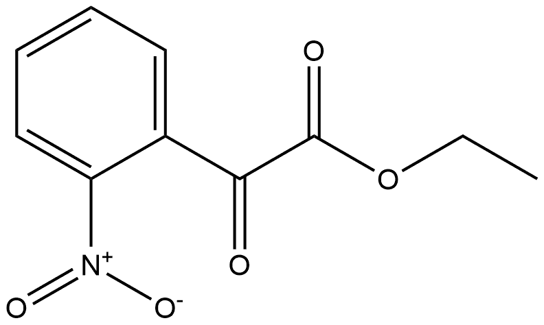 2-(4-乙酰氧基苯基)-2-氧代乙酸乙酯 结构式