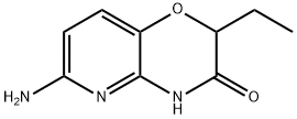 2-乙基-6-氨基-2H-吡啶并[3,2-B][1,4]恶嗪-3(4H)-酮 结构式