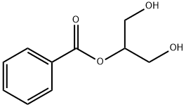 1,2,3-Propanetriol, 2-benzoate 结构式