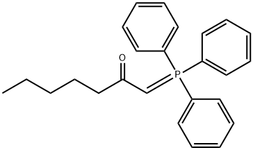 2-Heptanone, 1-(triphenylphosphoranylidene)- 结构式